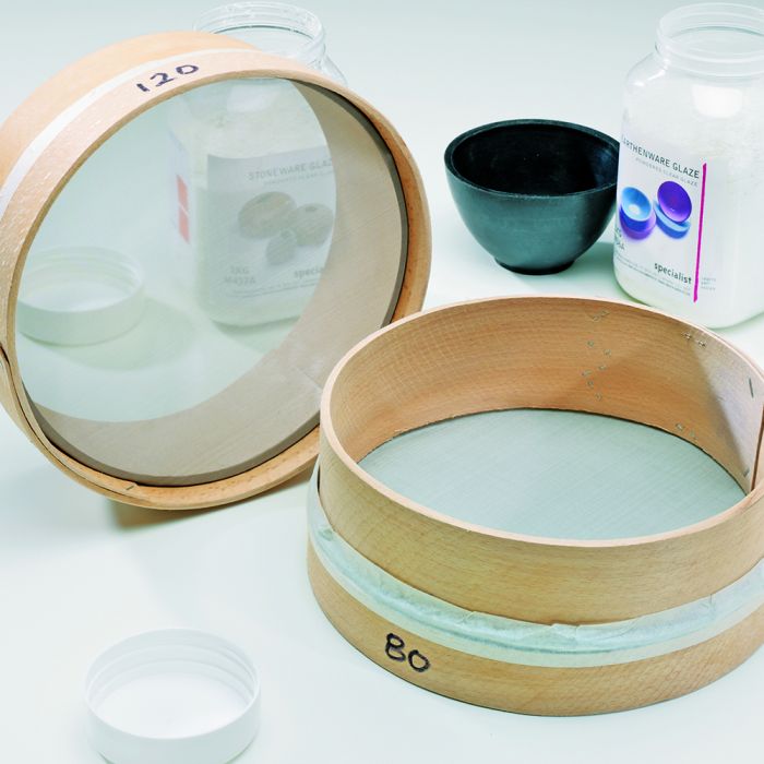 Glaze Sieves - 80 Mesh (Fine) Glaze Sieves - 80 Mesh (Fine)