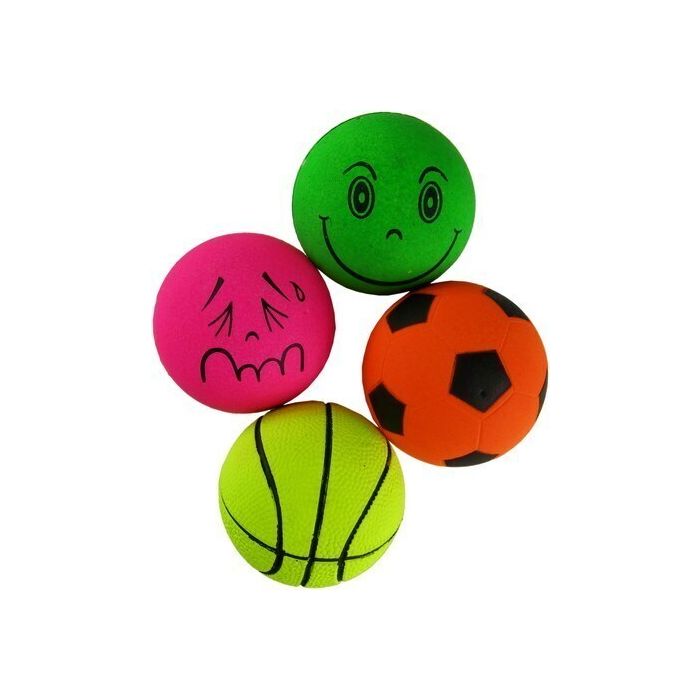 Neon Sponge Balls - Pack of 24