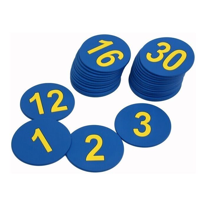 Numbered 1 -30 Floor Marker Set