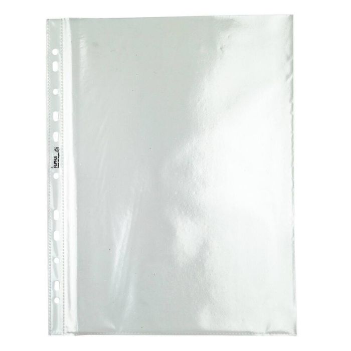 Plastic Punched Pockets Over Size - Pack of 25