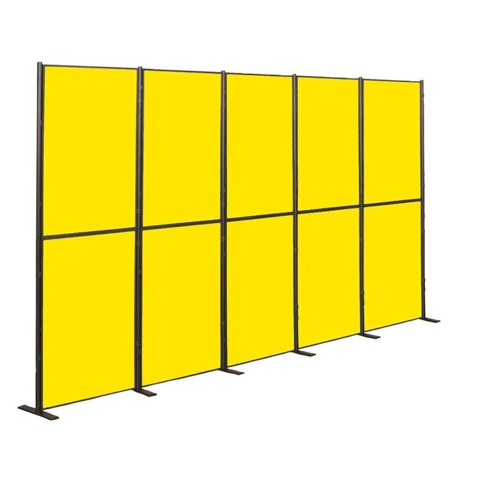 Pole And Panel Kit 10 Panel Header - Yellow