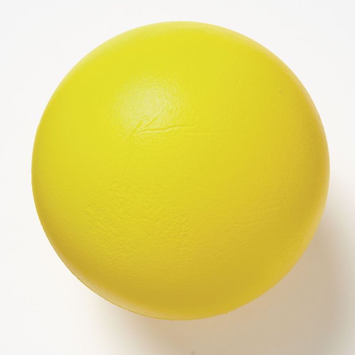 Coated Foam Ball - 200mm - Yellow Coated Foam Ball - 200mm - Yellow