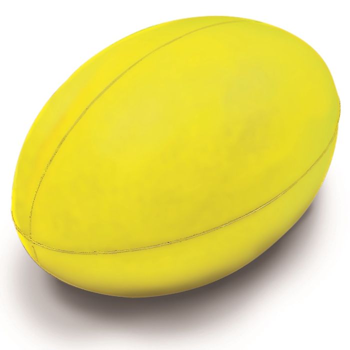 Foam Rugby Ball - Yellow
