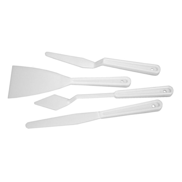 Plastic Palette Knifes - Pack of 4 Plastic Palette Knifes - Pack of 4