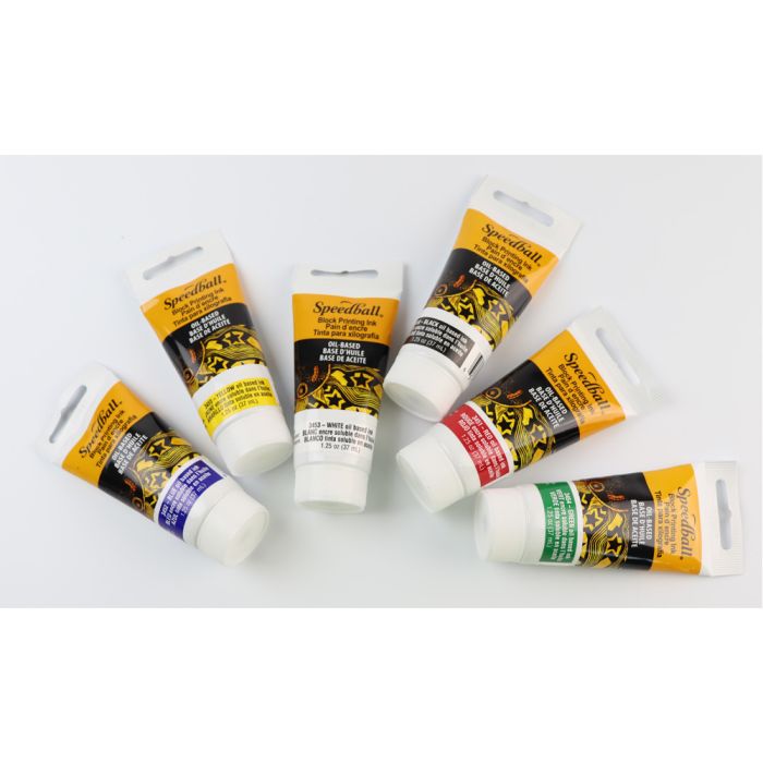 Speedball Oil-based Block Printing Ink Assortment