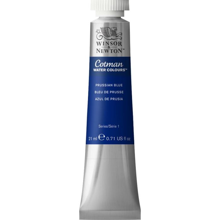 Winsor & Newton Cotman Water Colour - 21ml - Prussian Blue Winsor & Newton Cotman Water Colour - 21ml - Prussian Blue