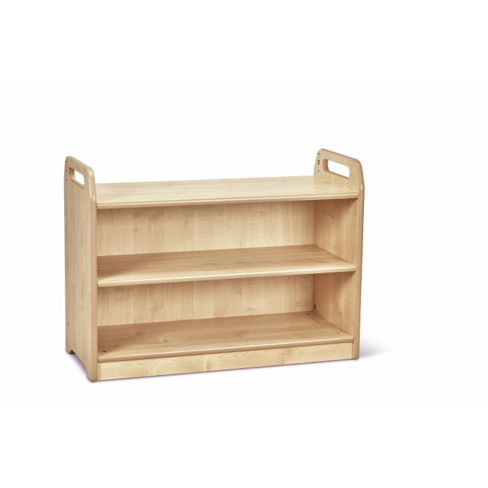 Millhouse Shelf Unit with Display and Mirror Back