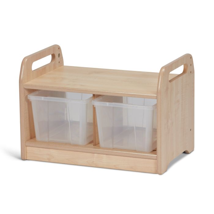 Millhouse Under 2s Low Level Storage Bench with Tubs