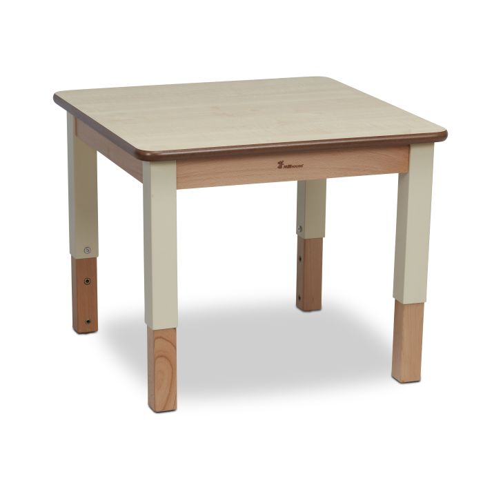 Millhouse Small Square Height Adjustable Table W56 x D56cm