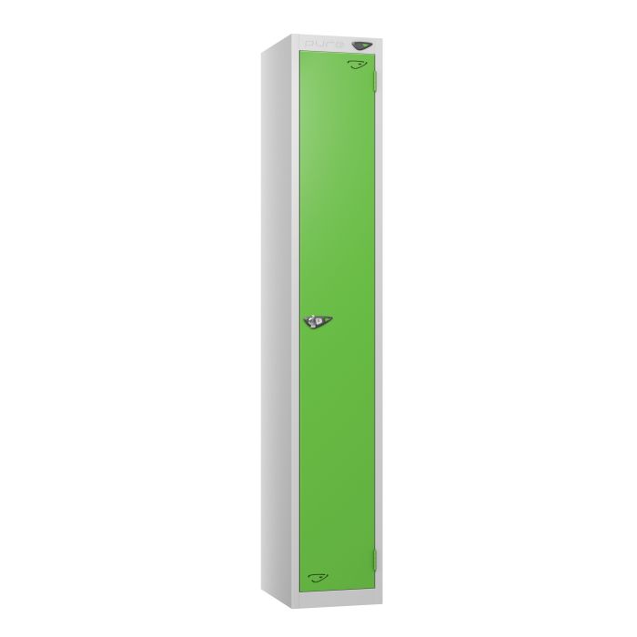 Lockers - Full Height Flat Top Depth 45cm - Green - 1 Door Lockers - Full Height Flat Top Depth 45cm - Green - 1 Door
