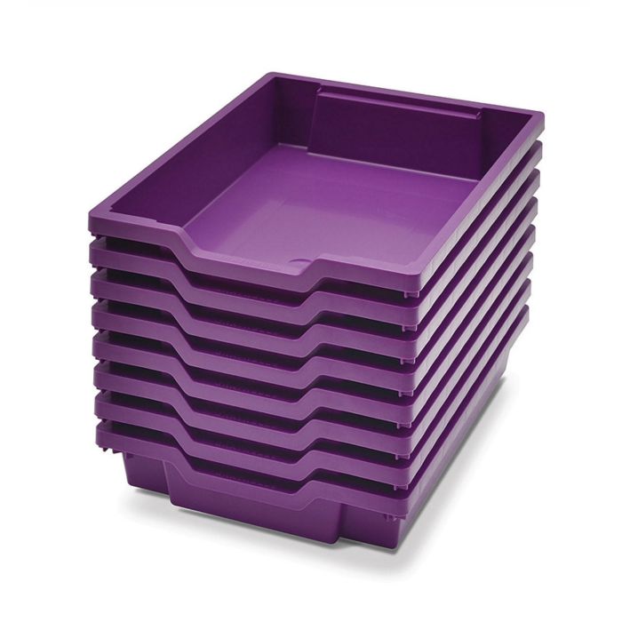 Gratnells Storage Tray Purple - Shallow