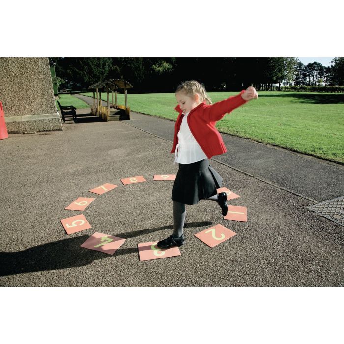 Floor Number Mats 0-10 Floor Number Mats 0-10