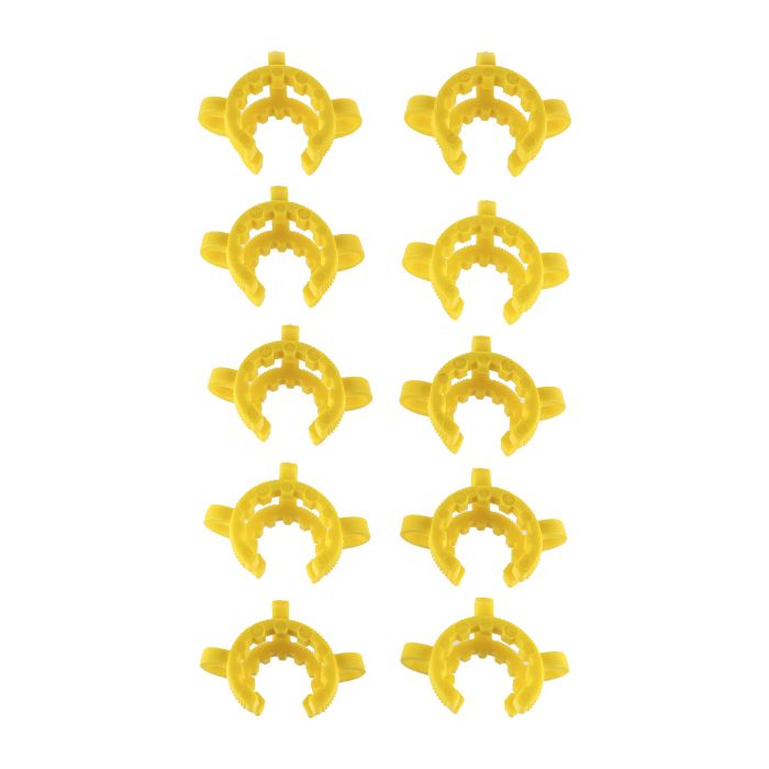 Quickfit Joint Clips Conical Joints 14-23 - Yellow