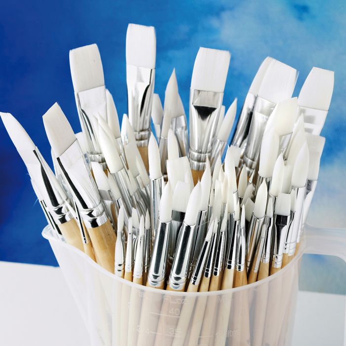 Essential Synthetic Watercolour Brush Class Pack Essential Synthetic Watercolour Brush Class Pack