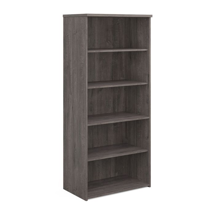 Classmates Wooden Bookcase 1790mm - Grey Oak