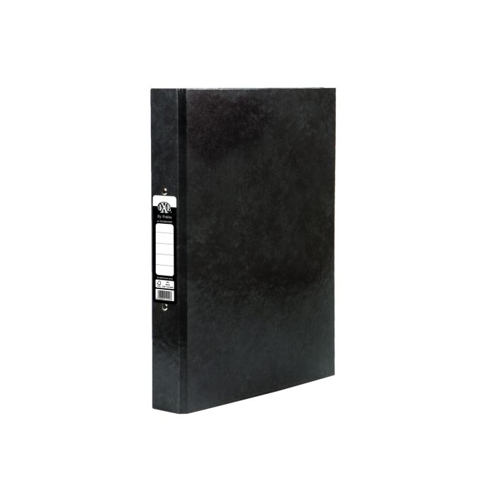 IXL Selecta A4 Ring Binders Charcoal Black - Pack of 10