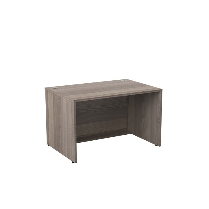 Modular Reception Straight Desk Grey Oak 1200mm Modular Reception Straight Desk Grey Oak 1200mm