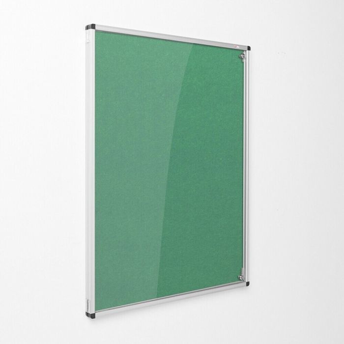 Resist-a-Flame Tamperproof Noticeboard 600 x 900mm - Green