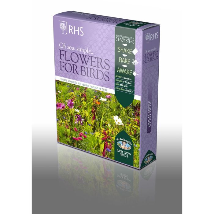 RHS Flowers for Birds Seed Pack RHS Flowers for Birds Seed Pack