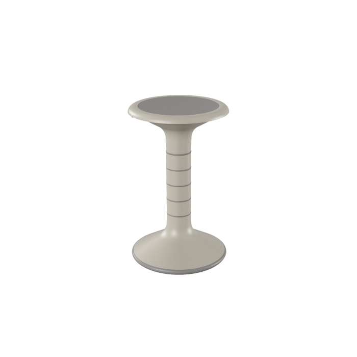 Ricochet Wobble Stools Ash Grey - 500mm