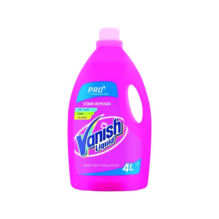 Vanish Liquid Fabric Stain Removal - 4L