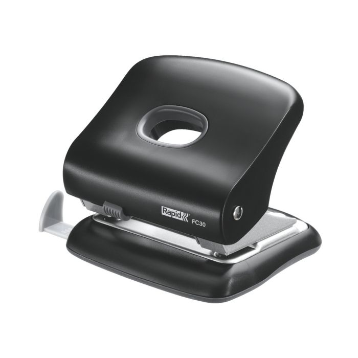 Rapid FC30 Two Hole Punch 30 Sheet Black Rapid FC30 Two Hole Punch 30 Sheet Black