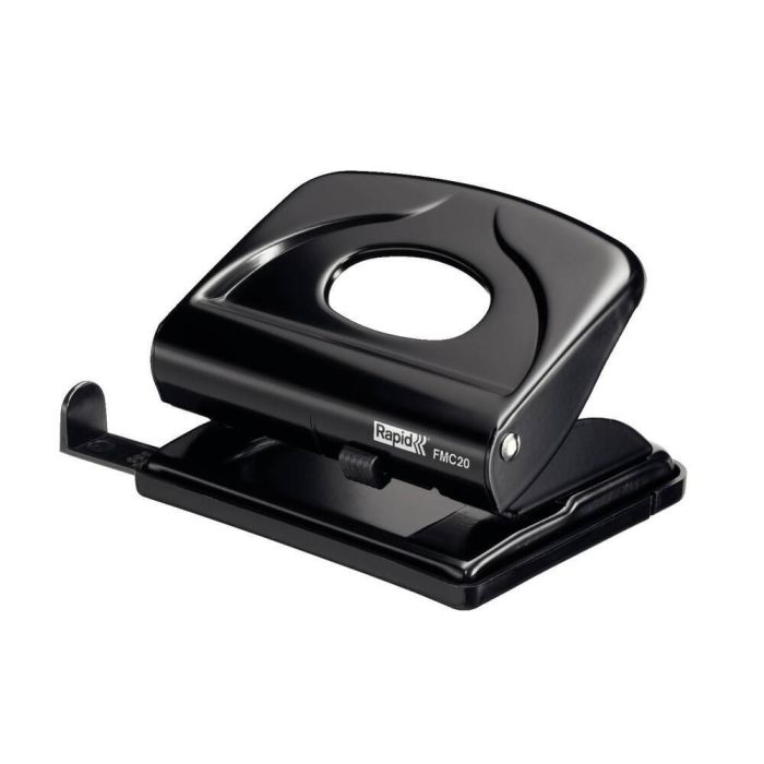 Rapid FMC20 Two Hole Punch 20 Sheet Black Rapid FMC20 Two Hole Punch 20 Sheet Black