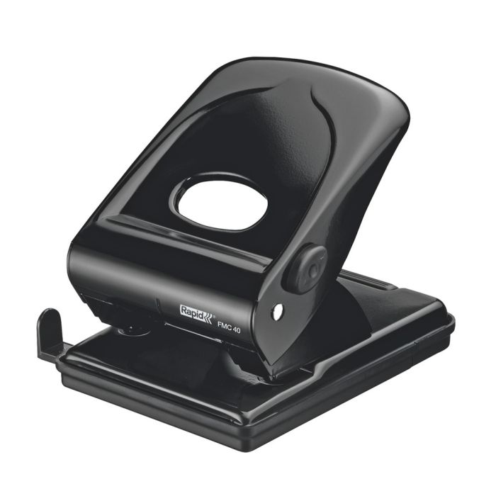 Rapid FMC40 Two Hole Punch 40 Sheet Black Rapid FMC40 Two Hole Punch 40 Sheet Black