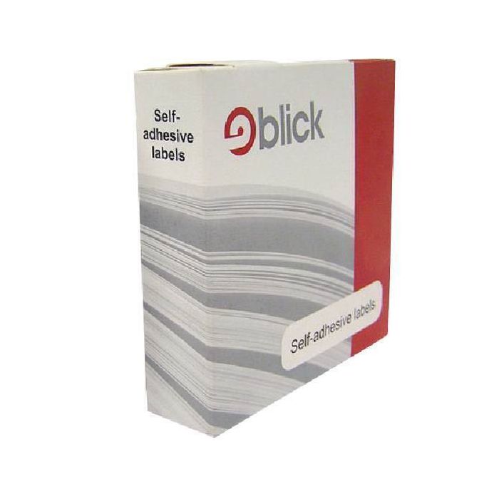 Blick Dispenser Labels 19mm Red - Pack of 1280 Blick Dispenser Labels 19mm Red - Pack of 1280