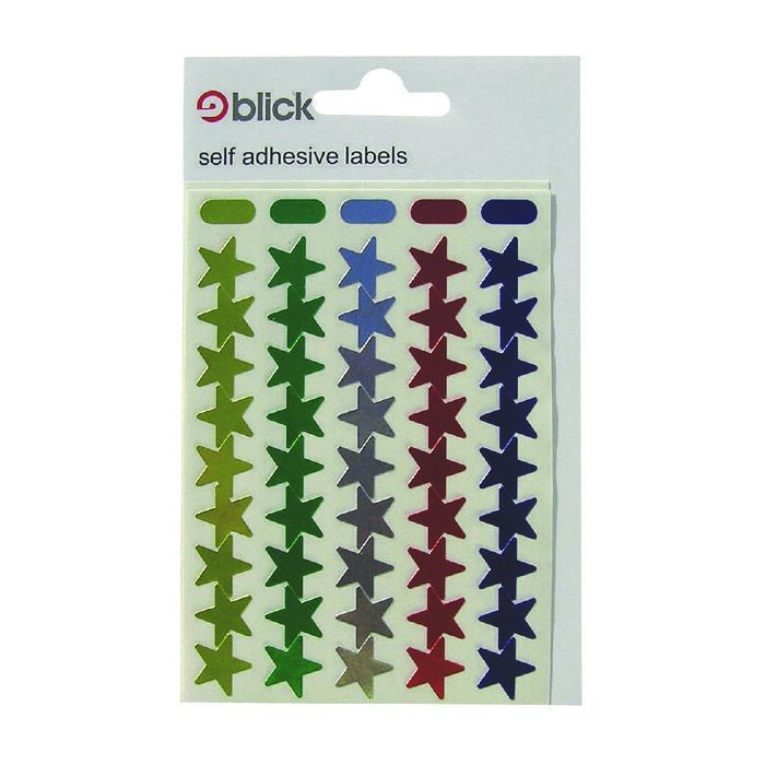 Blick Assorted Stars 14mm - Pack of 1800