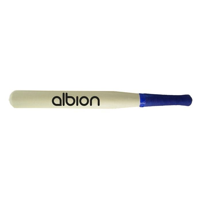 Wooden Rounders Stick Rubber Grip