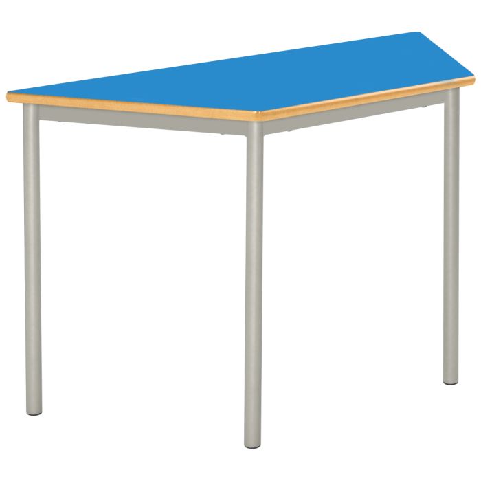 Welded Trapezoidal Table- 1200x600 mm - 11-14Y Blue