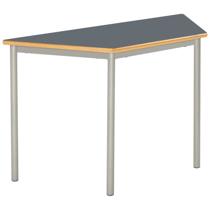 Welded Trapezoidal Table- 1200x600 mm - 11-14Y Slate Grey