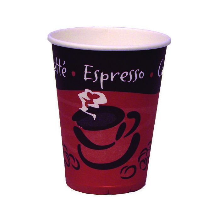 Single Wall Hot Cups - 25cl - Pack of 50 Single Wall Hot Cups - 25cl - Pack of 50