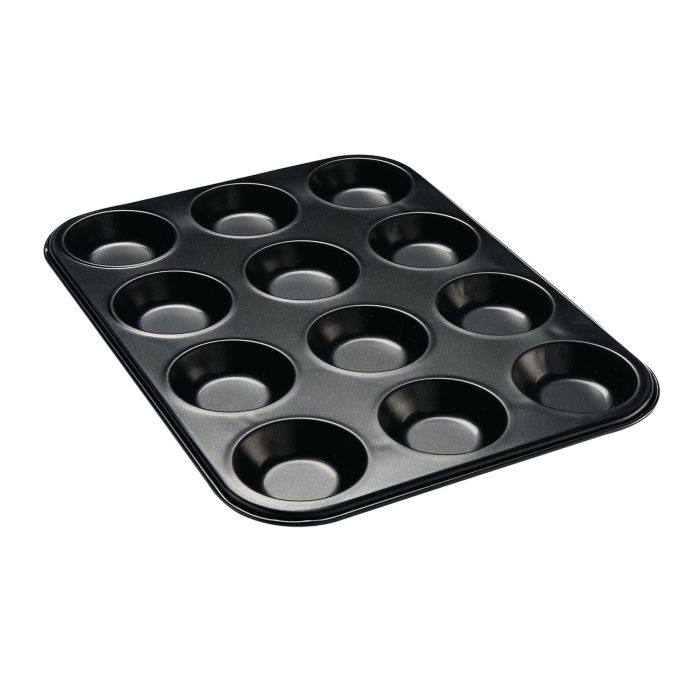 Non - Stick Bun/Muffin Tins - 255 x 265 x 30mm