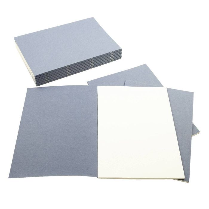 Creative A4 Sketchbook Portrait 100gsm 40 Page - Blue - Pack of 10 Creative A4 Sketchbook Portrait 100gsm 40 Page - Blue - Pack of 10
