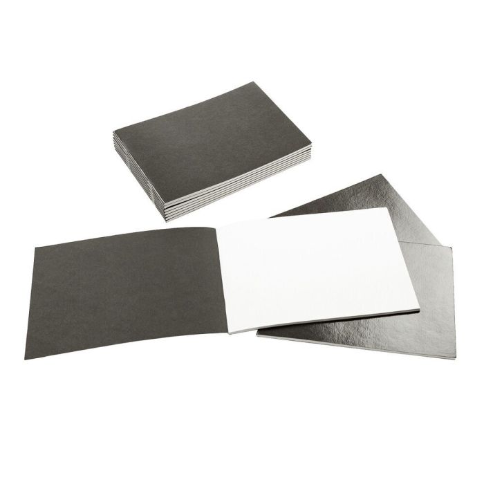 Creative A5 Sketchbook Laminated 100gsm 40 Page - Black - Pack of 10 Creative A5 Sketchbook Laminated 100gsm 40 Page - Black - Pack of 10