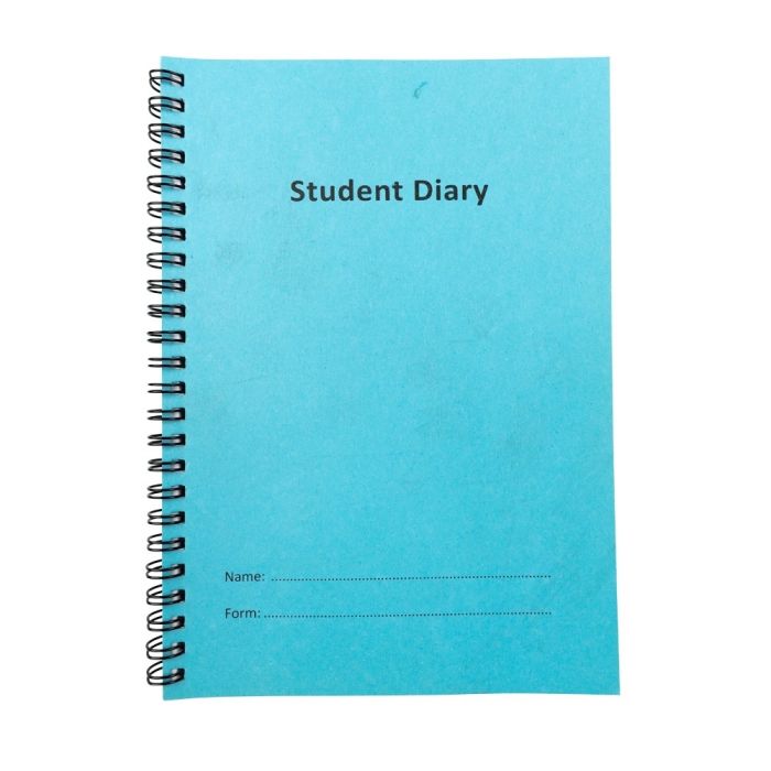 A5 Student Diary - Pearl Blue A5 Student Diary - Pearl Blue