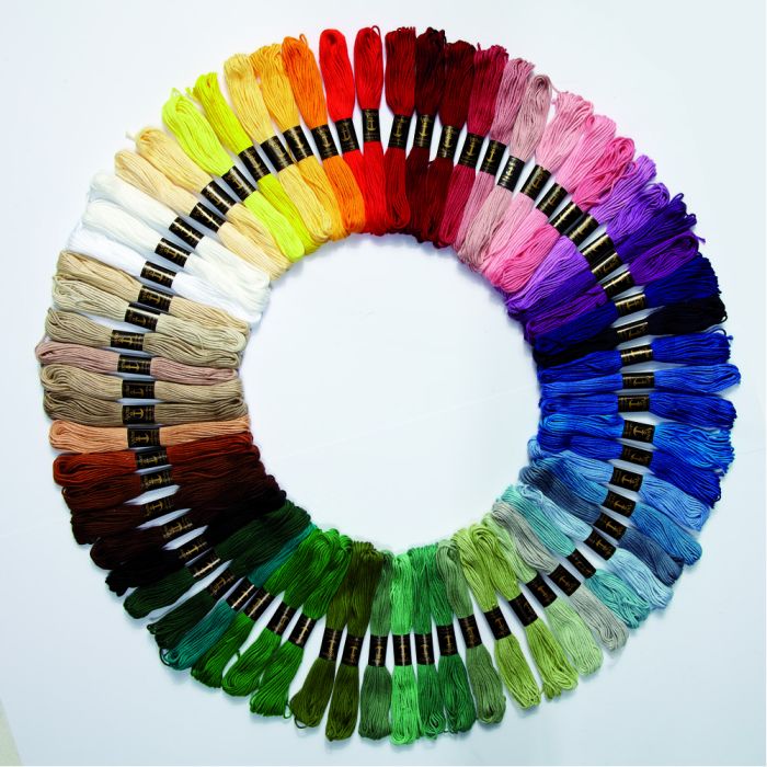 Anchor Soft Embroidery Cotton Class Pack. Pack of 60 Anchor Soft Embroidery Cotton Class Pack. Pack of 60