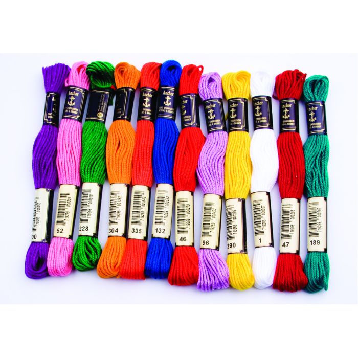 Anchor Soft Embroidery Cotton 10m Skein Anchor Soft Embroidery Cotton 10m Skein
