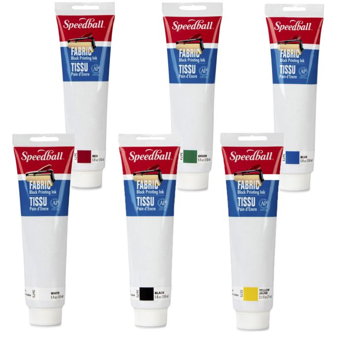 Speedball 150cc (5 oz.) Fabric Block Printing Ink Speedball 150cc (5 oz.) Fabric Block Printing Ink