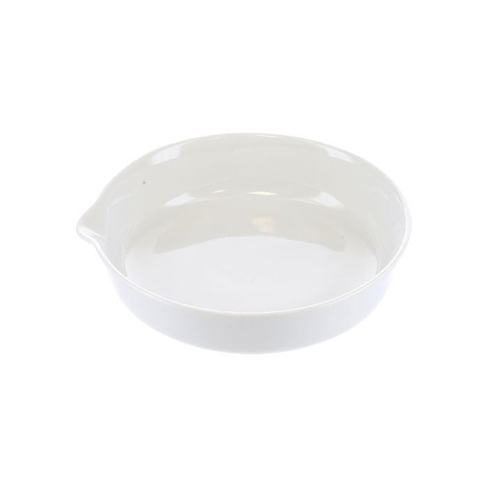 Shallow Flat Bottom Porcelain Evaporating Basin - 50ml Shallow Flat Bottom Porcelain Evaporating Basin - 50ml