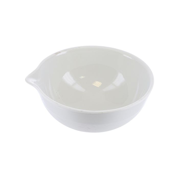 Shallow Round Bottom Porcelain Evaporating Basin - 107ml - Pack of 5 Shallow Round Bottom Porcelain Evaporating Basin - 107ml - Pack of 5