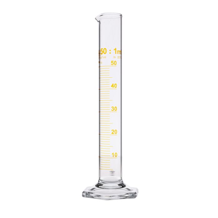 Simax Glass Measuring Cylinder 50ml Simax Glass Measuring Cylinder 50ml