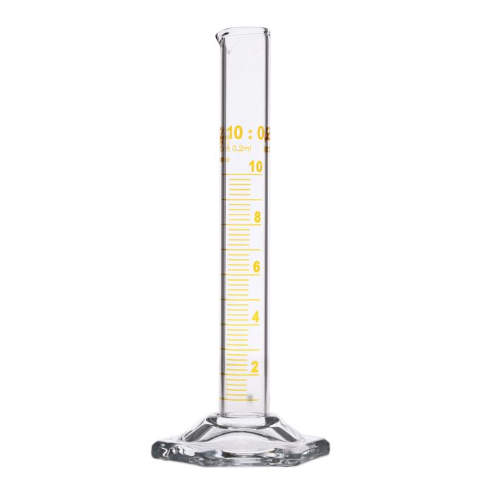 Simax Glass Measuring Cylinder - 10ml Simax Glass Measuring Cylinder - 10ml