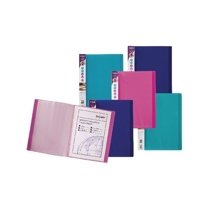 Snopake Electra A4 Display Books 24 Pocket Assorted - Pack of 10