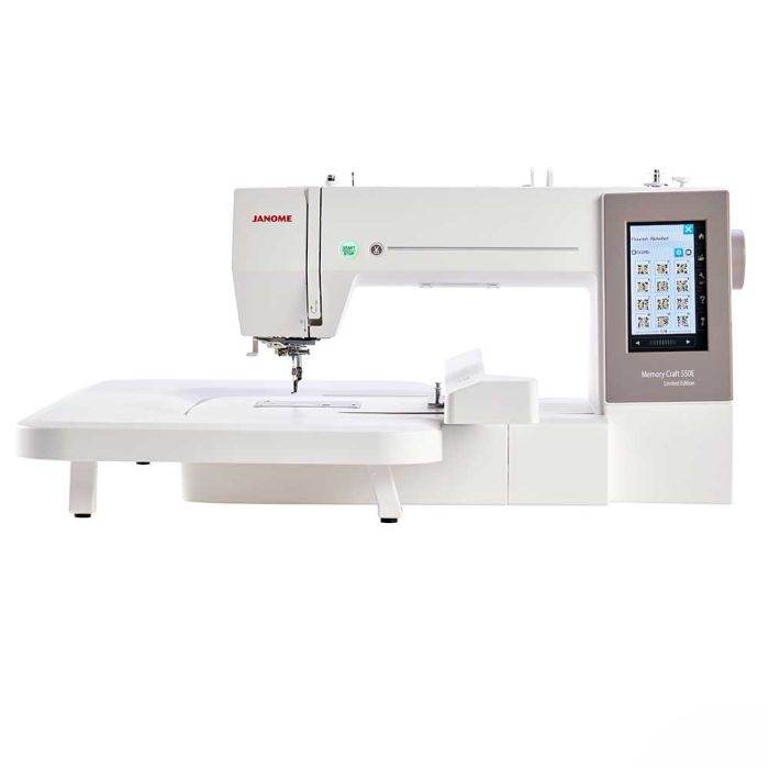 Janome Memory Craft Embroidery Machine 550E LE Janome Memory Craft Embroidery Machine 550E LE