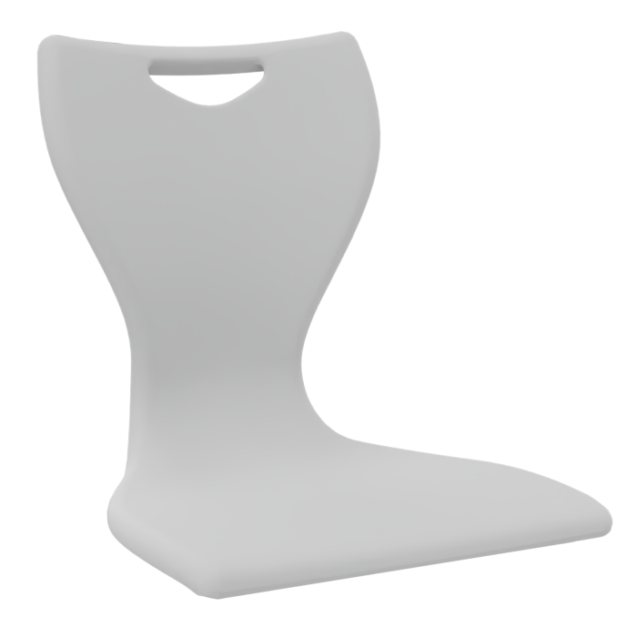 EN BOB Floor Chairs - Light Grey