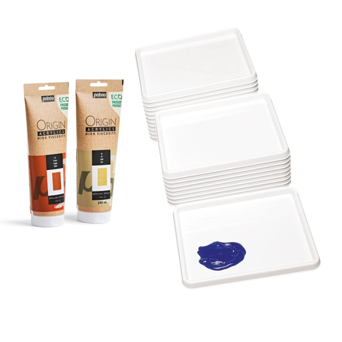 Pebeo Origin Acrylics Paint - 240ml - Vermilion