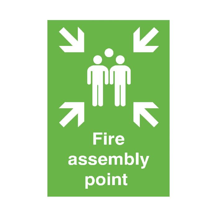 Fire Assembly Point Sign A2 PVC